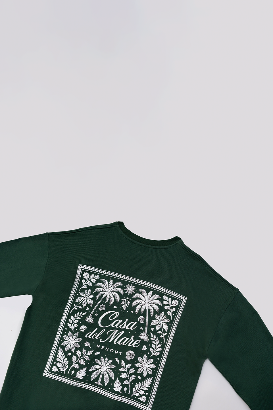 RESORT PRINT SWEATSHIRT