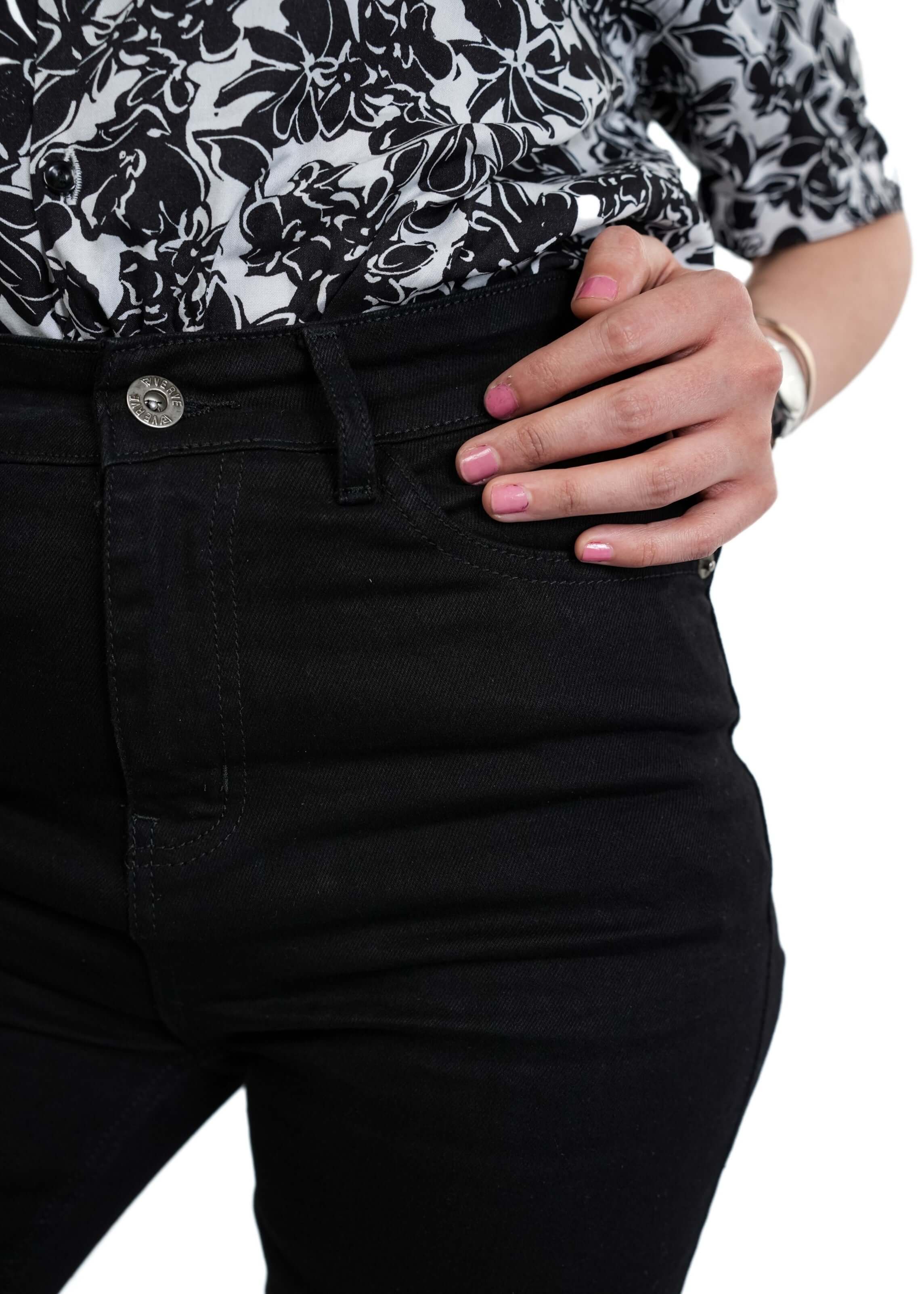 BLACK SLIM FIT DENIM