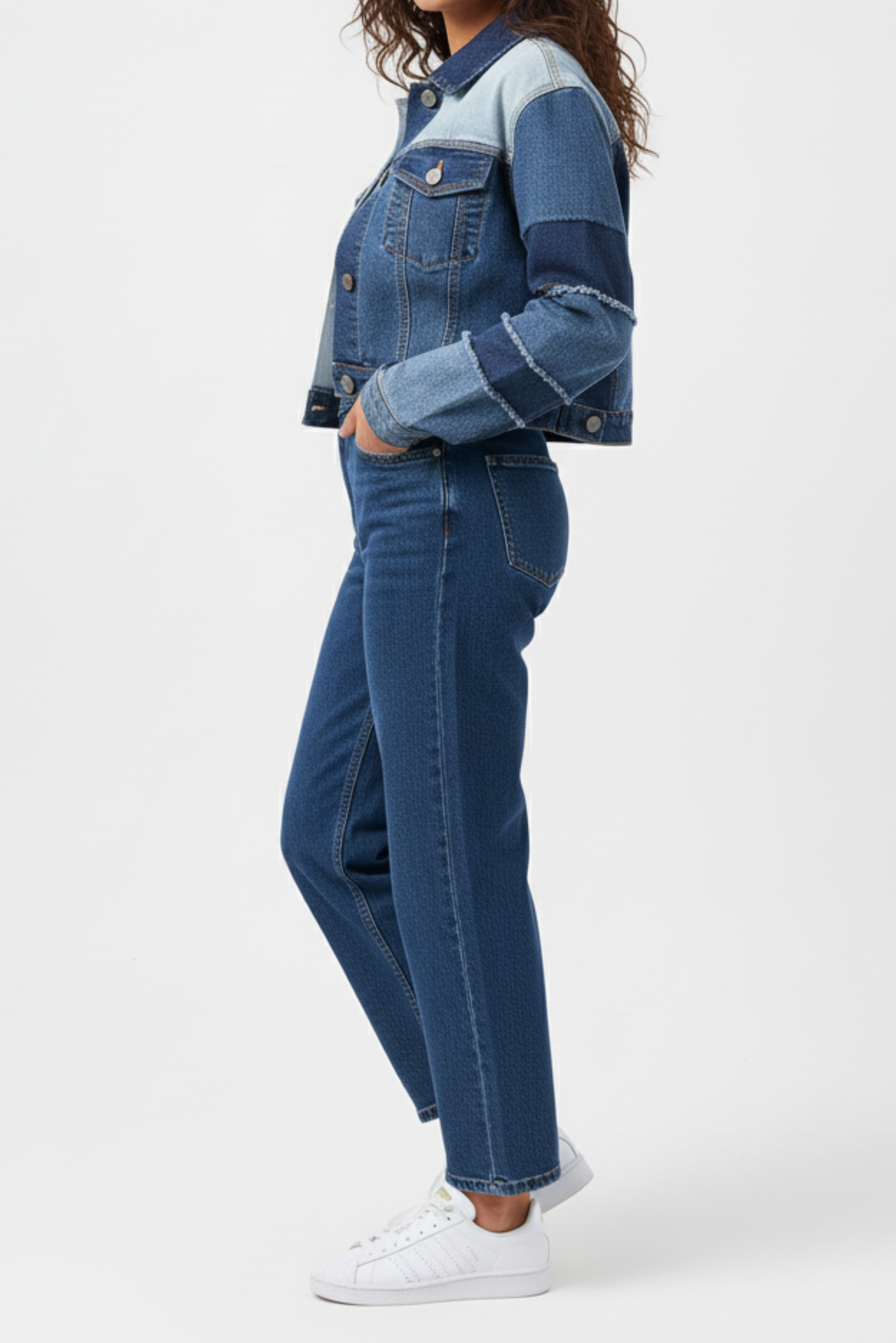 PATCHWORK DENIM JACKET