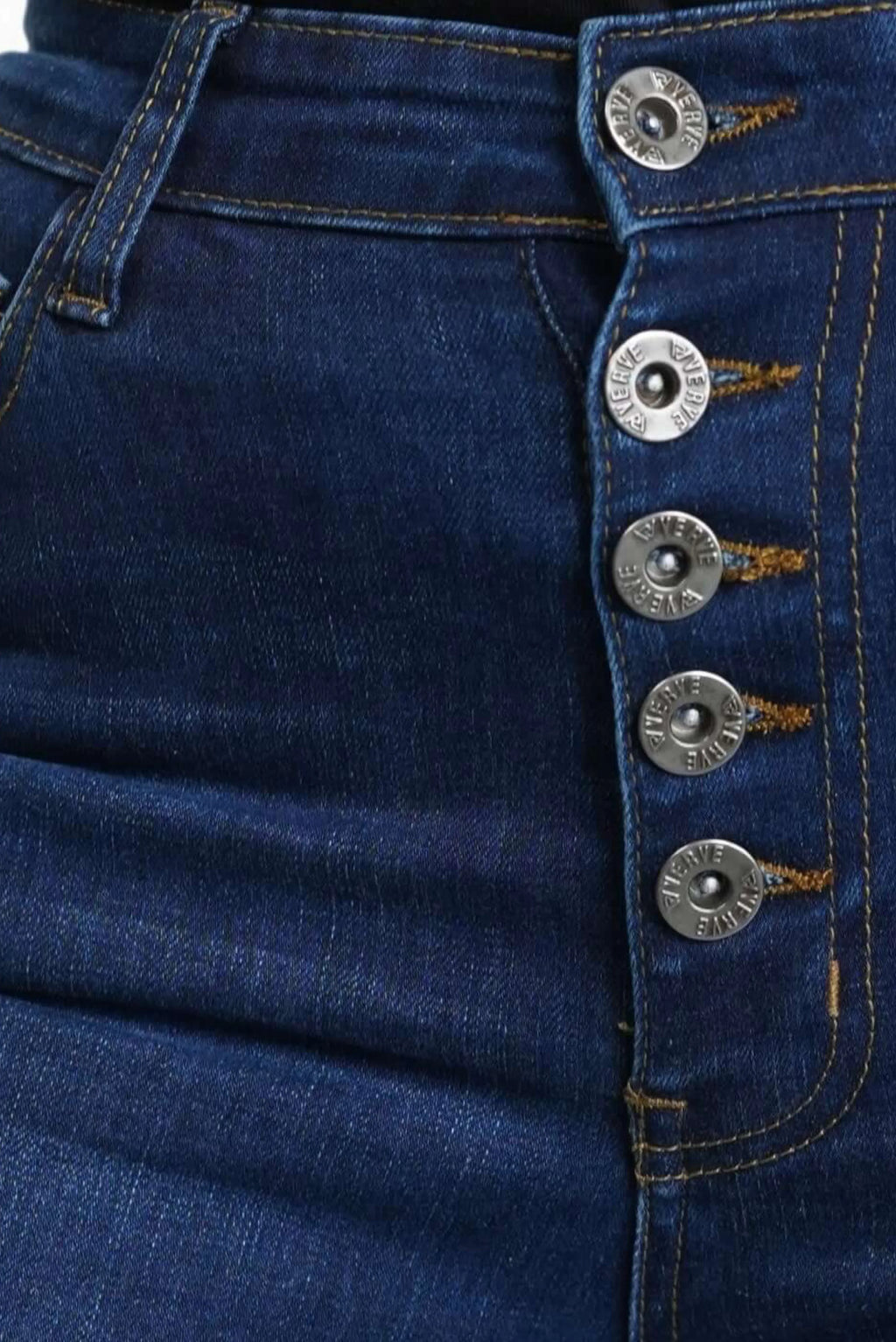 women denim pants fabric close up Verve