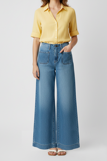 WIDE LEG DENIM