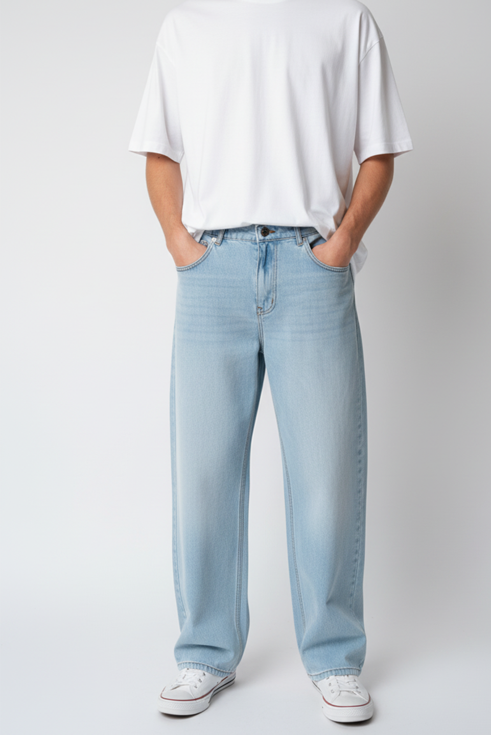 WIDE BAGGY FIT DENIM