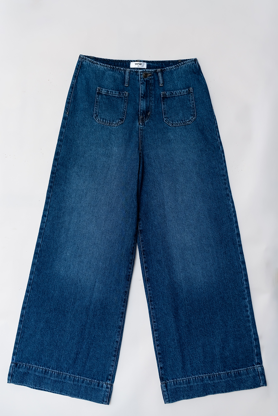 wide leg jeans for women in blue