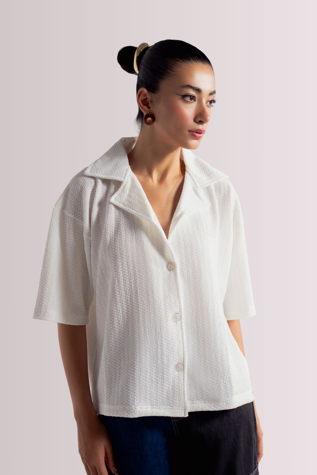 RELAXED FIT RESORT SHIRT