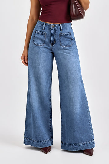WIDE LEG DENIM