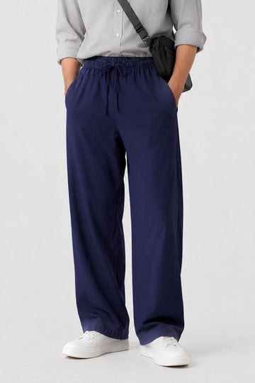 RELAXED LINEN TROUSERS
