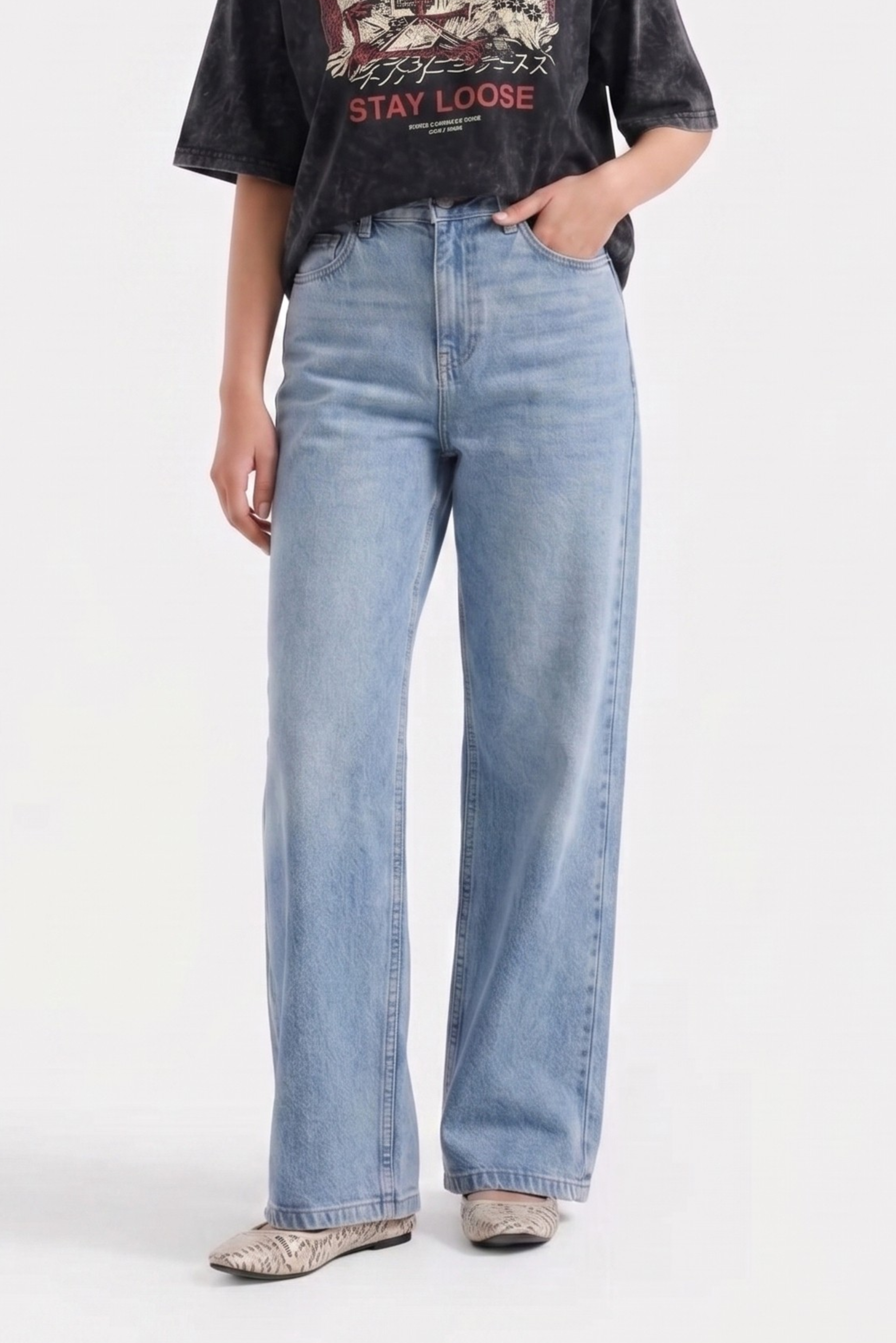 Wide Leg Denim