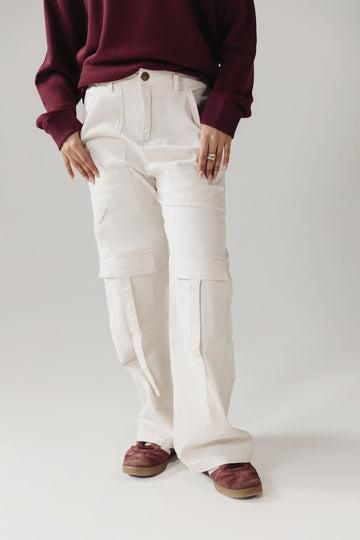 OFF WHITE CARGO PANTS