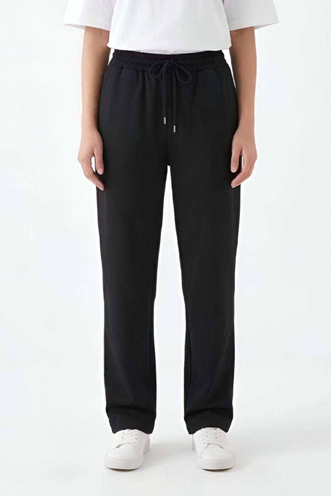 STRAIGHT LEG INTERLOCK TROUSERS