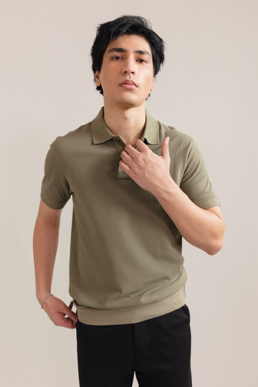 MEN'S CLASSIC BUTTON POLO