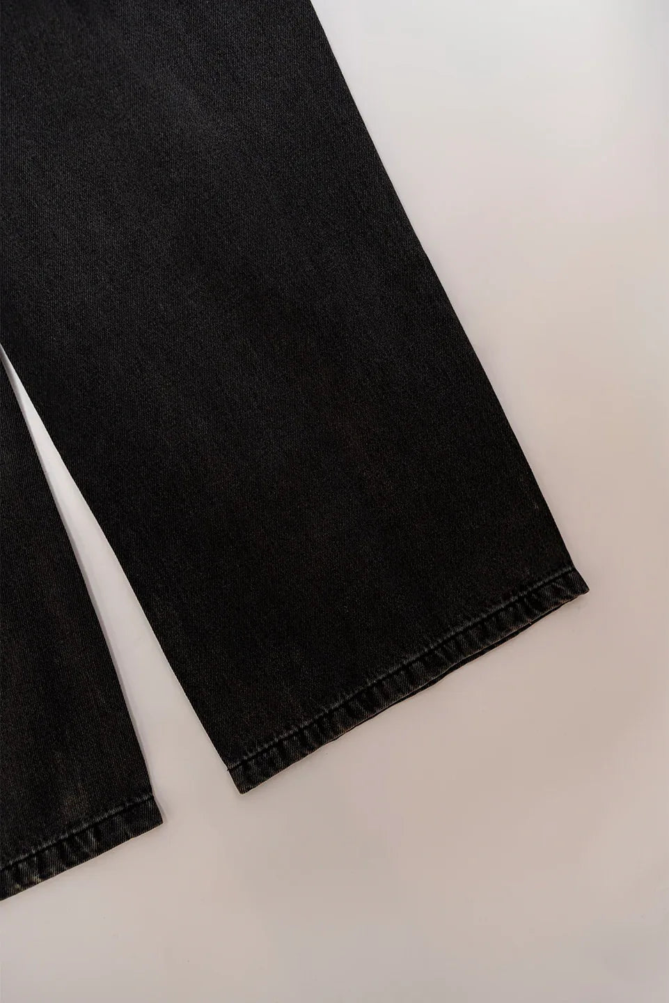 Black denim Pant Pakistan fabric details | verve
