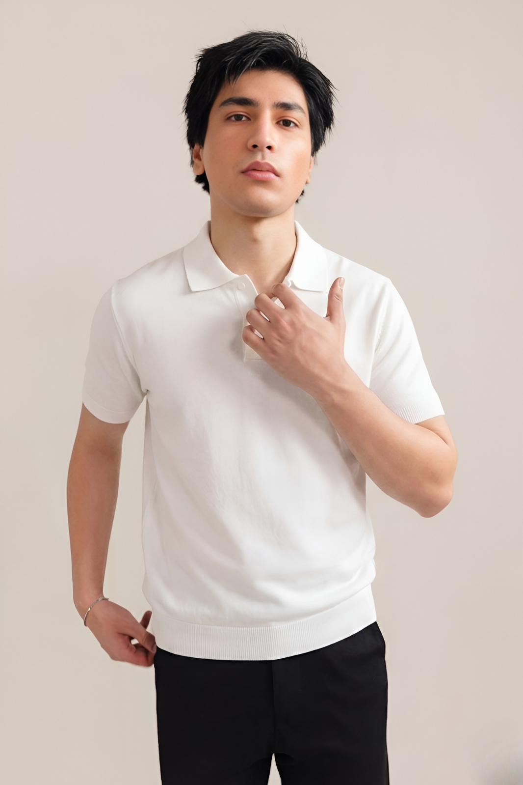 MEN'S CLASSIC BUTTON POLO