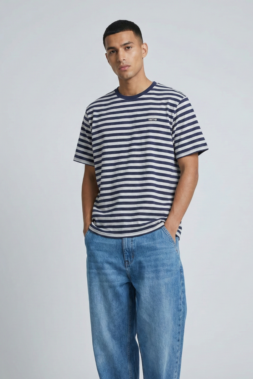 VERVE CLASSIC STRIPE TEE