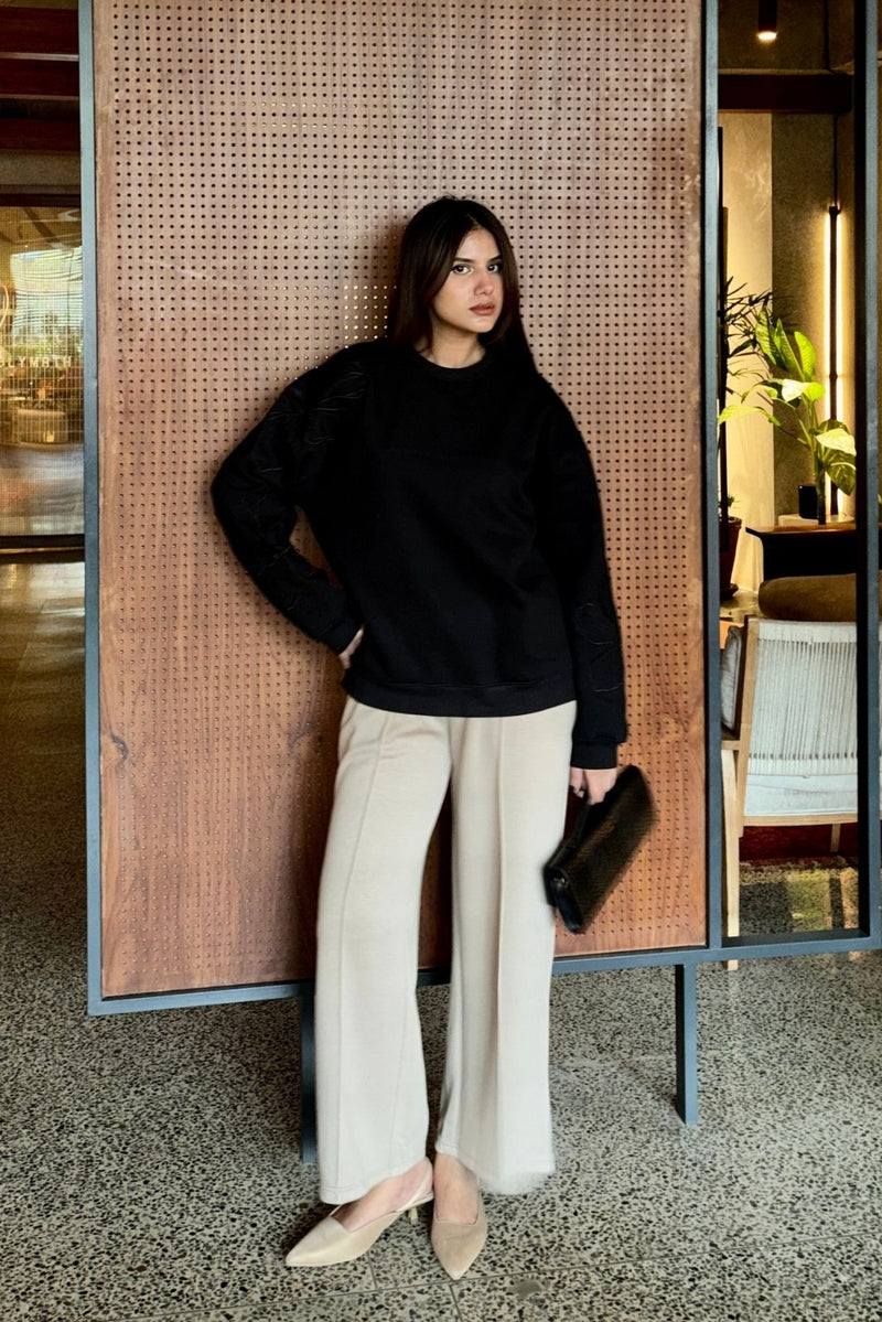 LINEAR BLOOM SWEATSHIRT