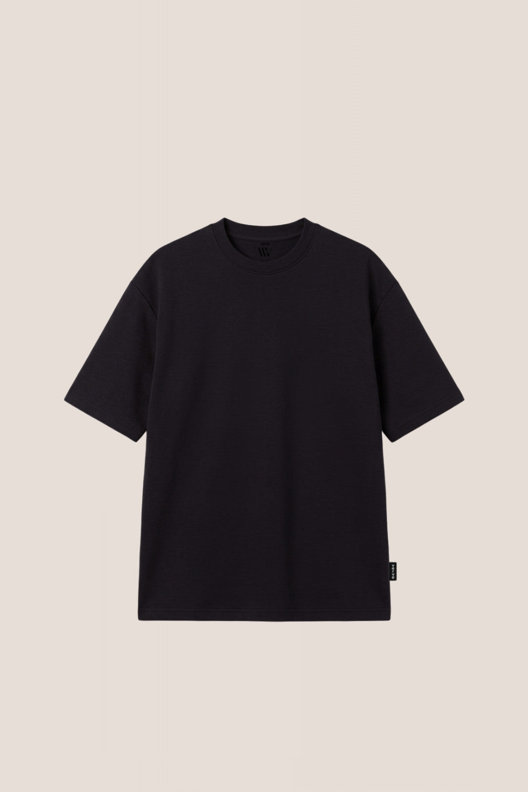 SOLID SCUBA TEE - BLACK