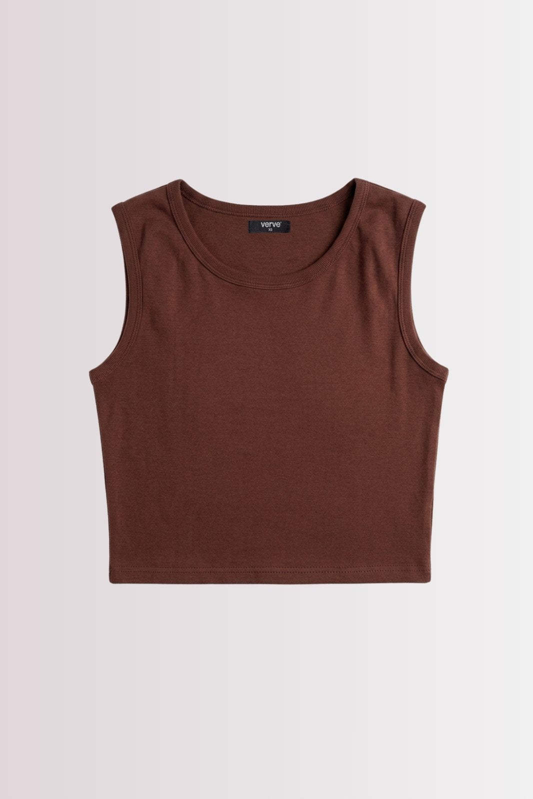 SCOOP NECK CROP TANK