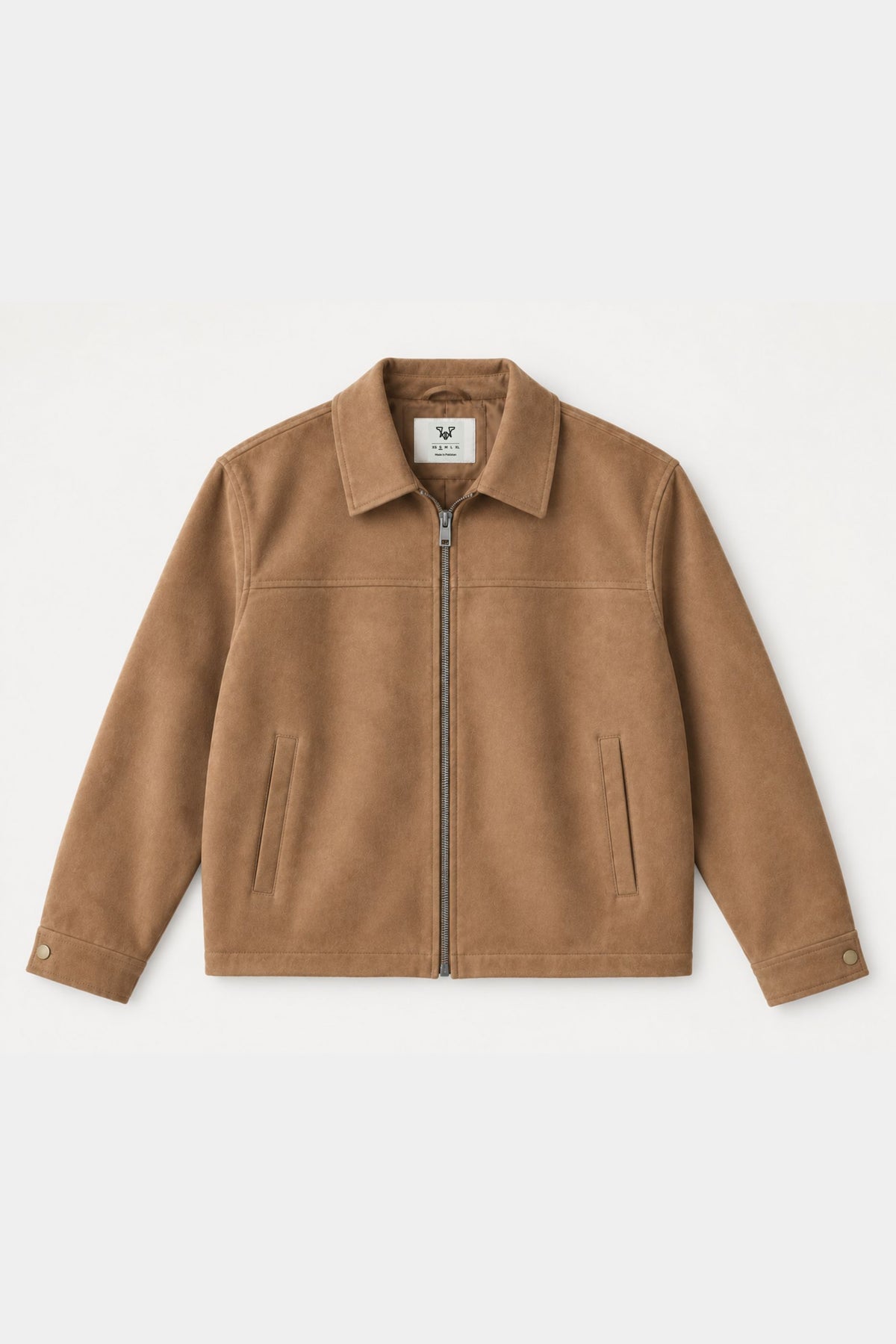 SUEDE STRUCTURED JACKET
