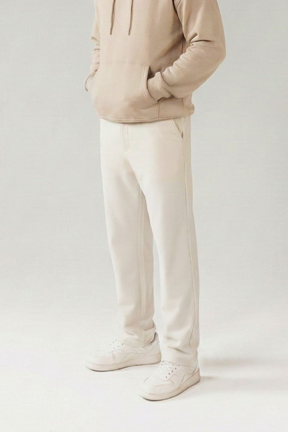 TAILORED SCUBA PANTS BEIGE