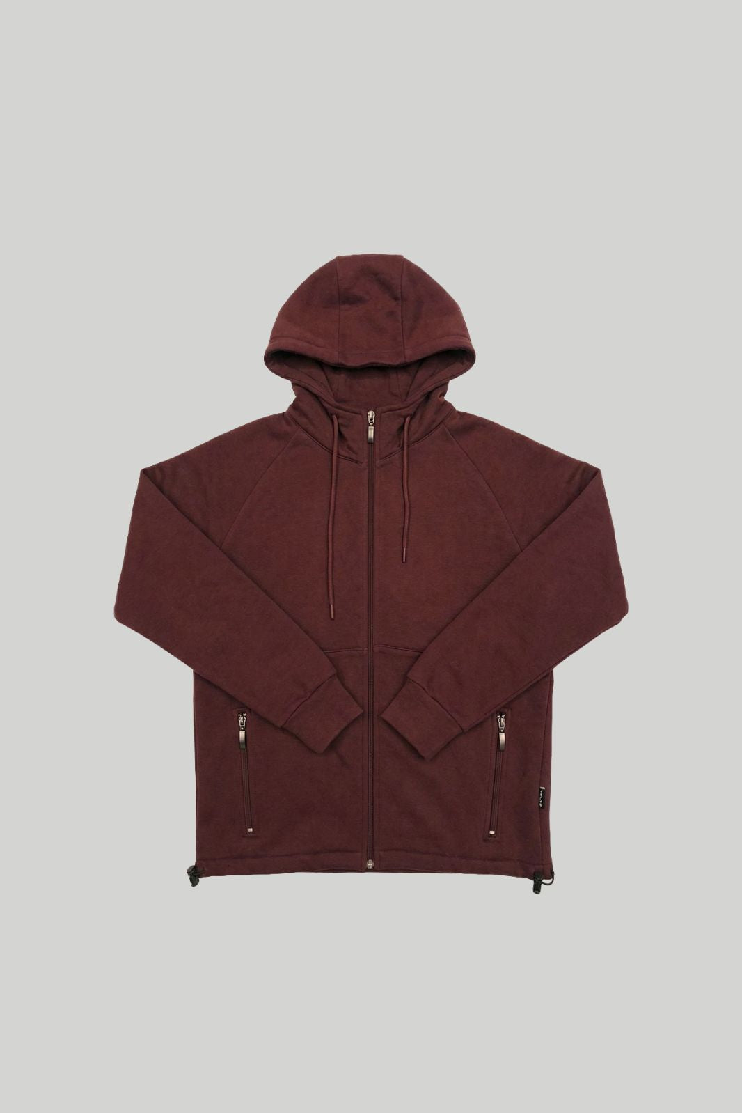 STRUCTURED ZIP HOODIE
