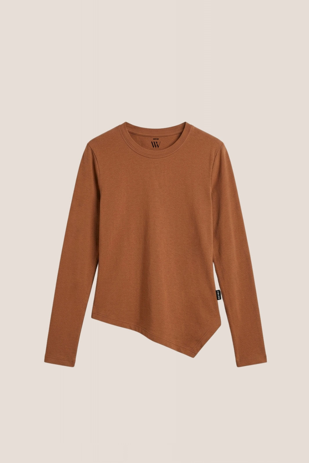 ASYMMETRIC LONG SLEEVE TEE