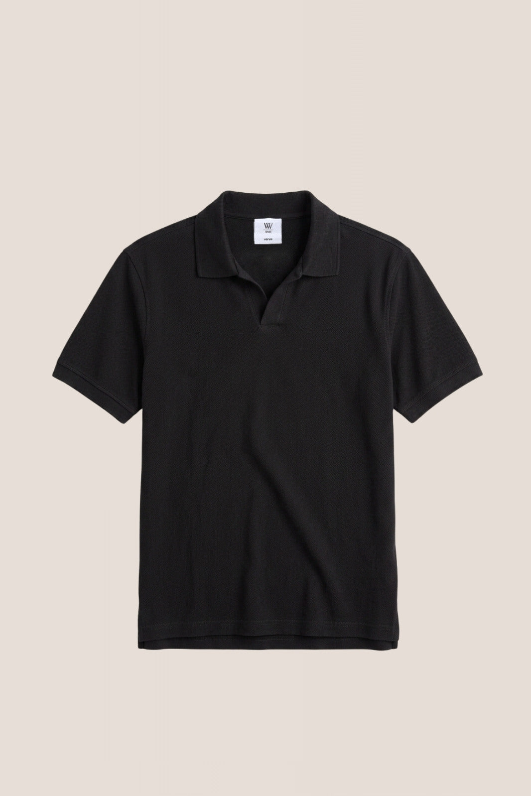 PIQUE KNIT JOHNNY POLO