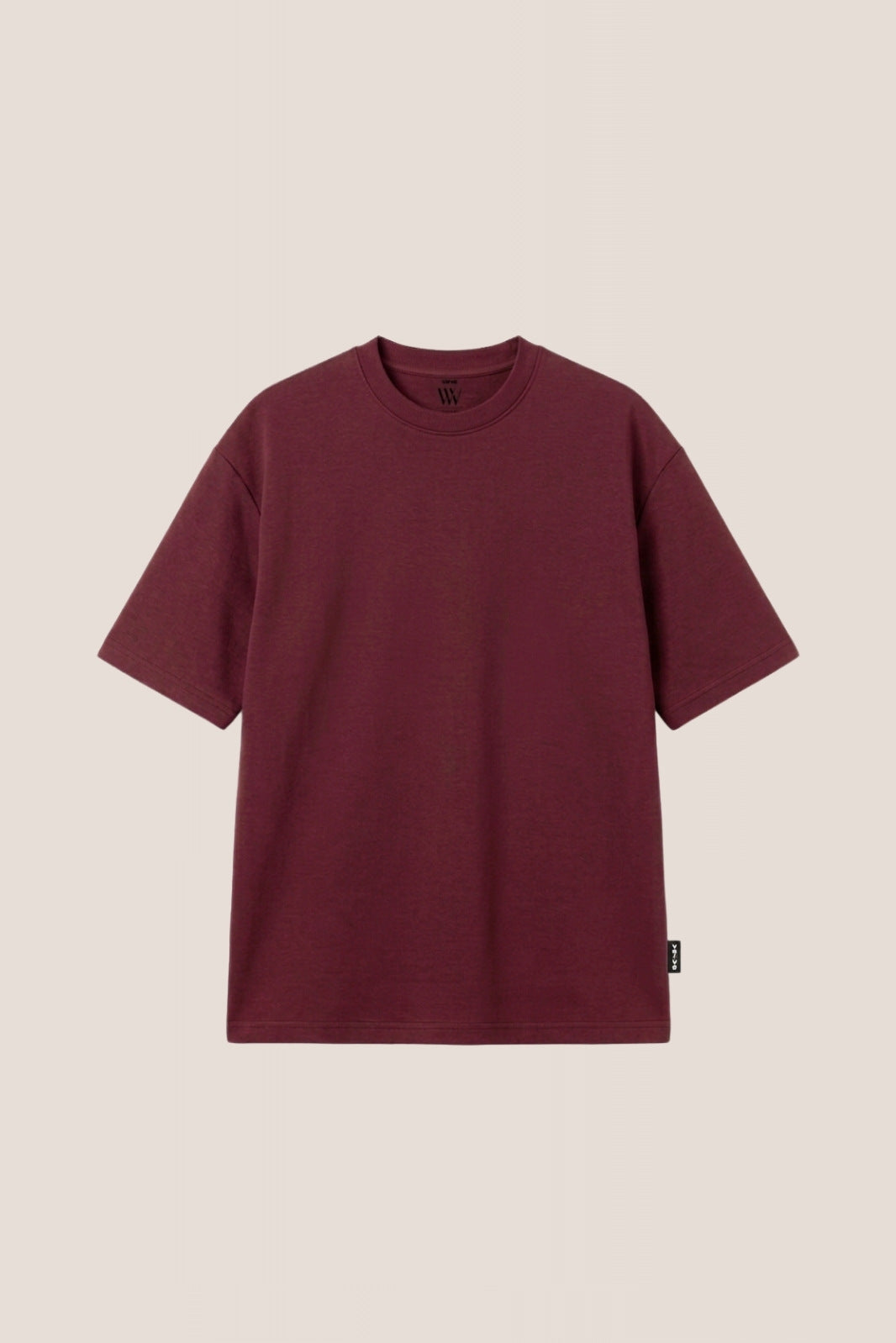 SOLID SCUBA TEE - BURGUNDY