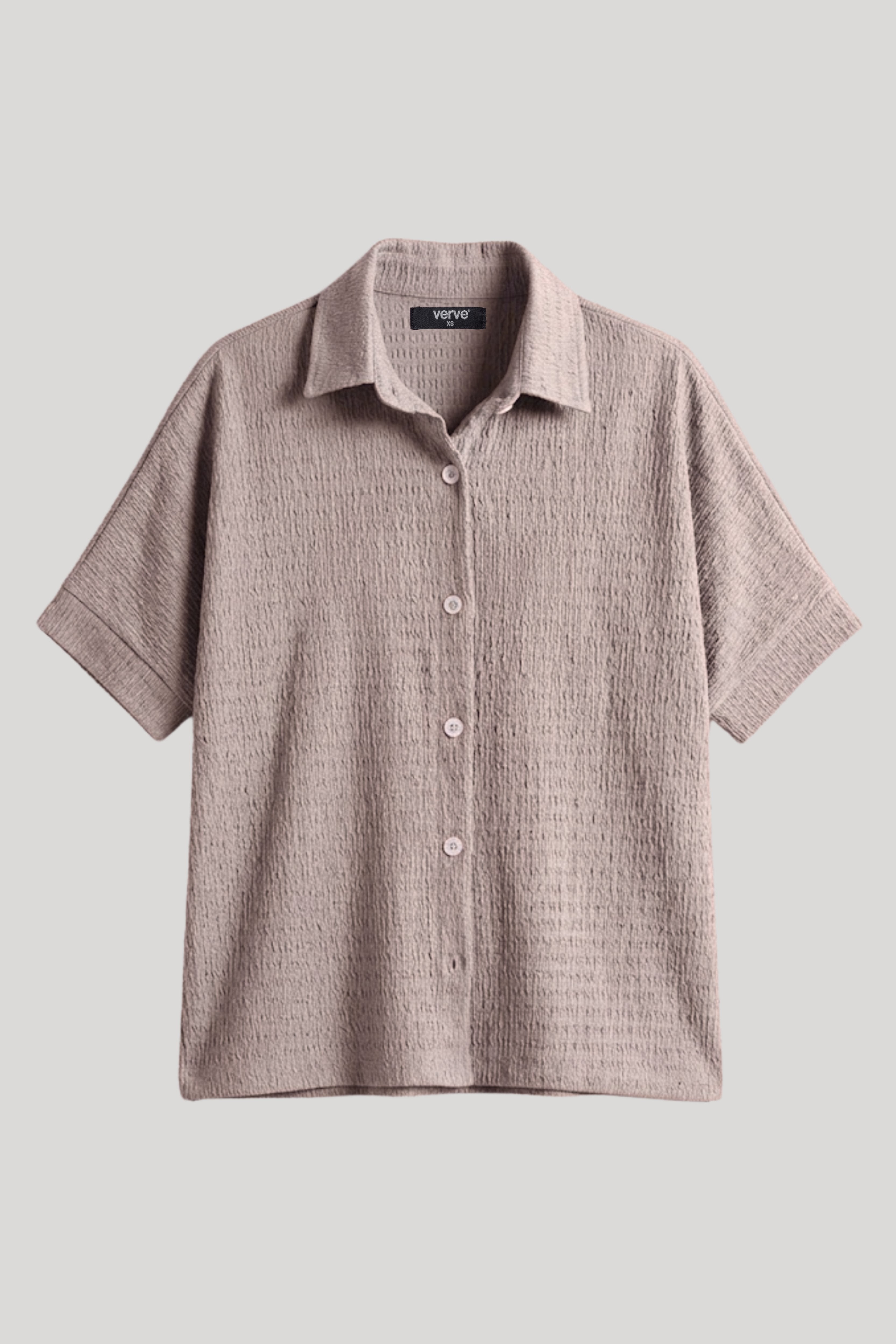 BATWING SLEEVE BUTTON UP SHIRT