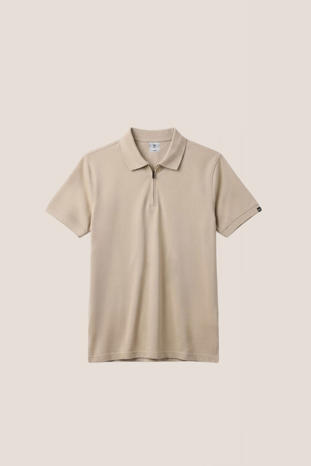 MEN'S ZIP POLO – PIQUE