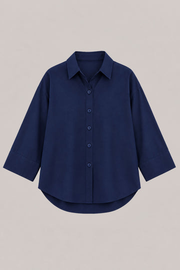 STATEMENT BUTTON DOWN SHIRT