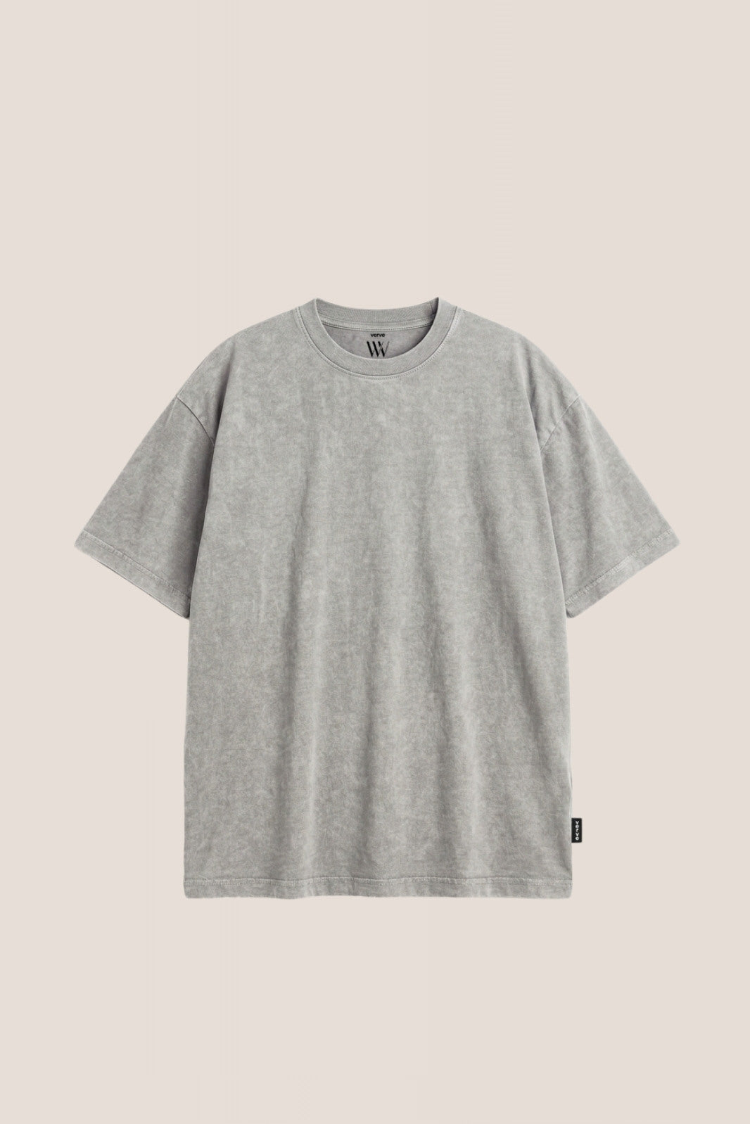 ACID WASH TEE - GREY