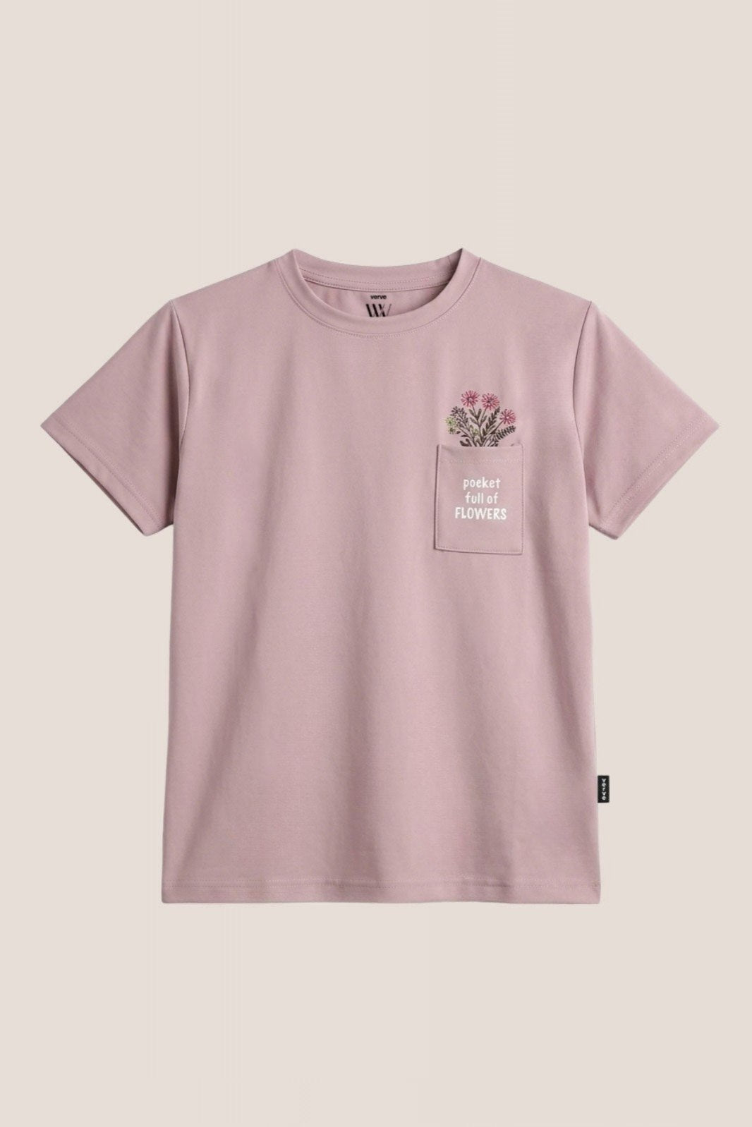 FLORAL POCKET TEE