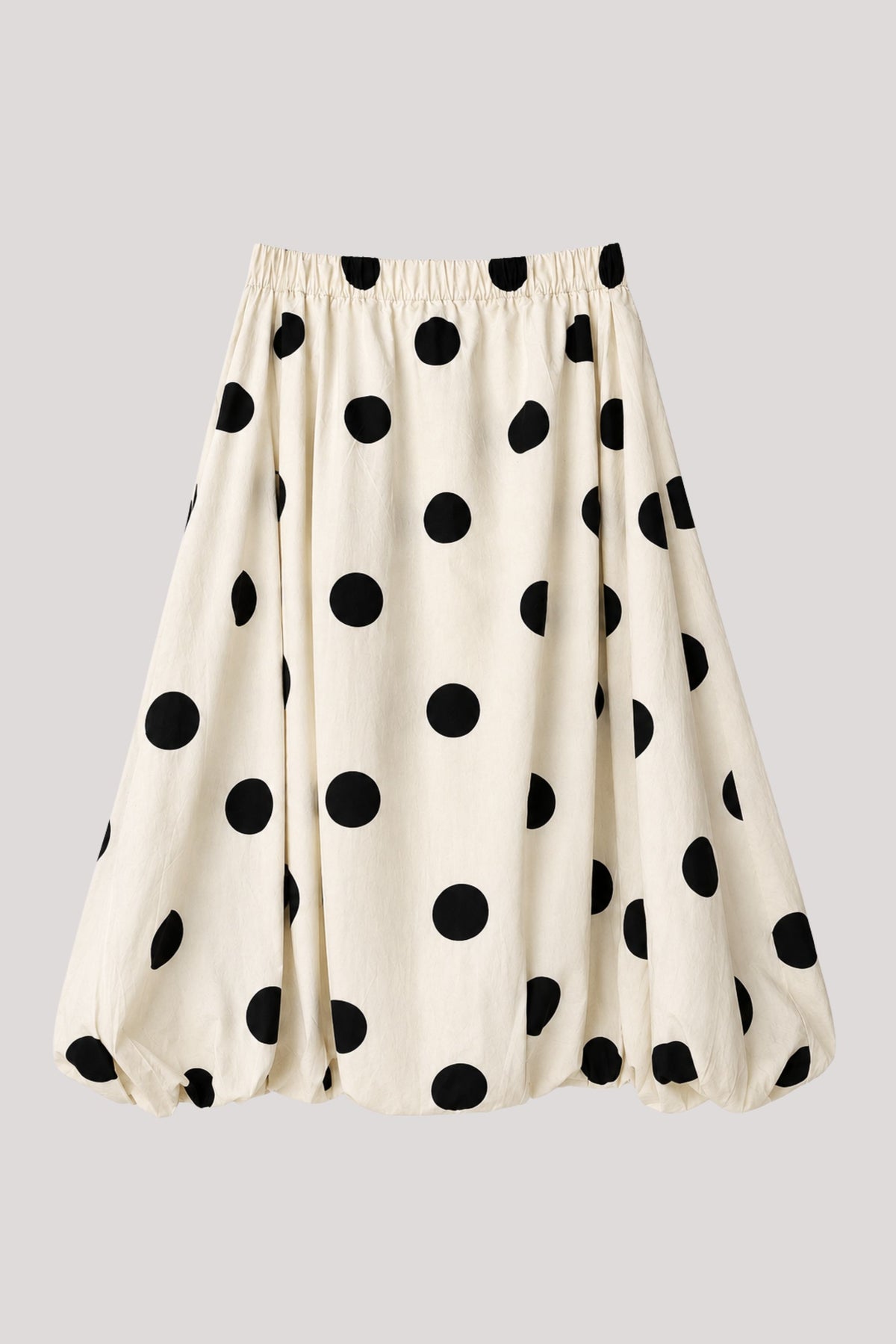 BUBBLE HEM SKIRT