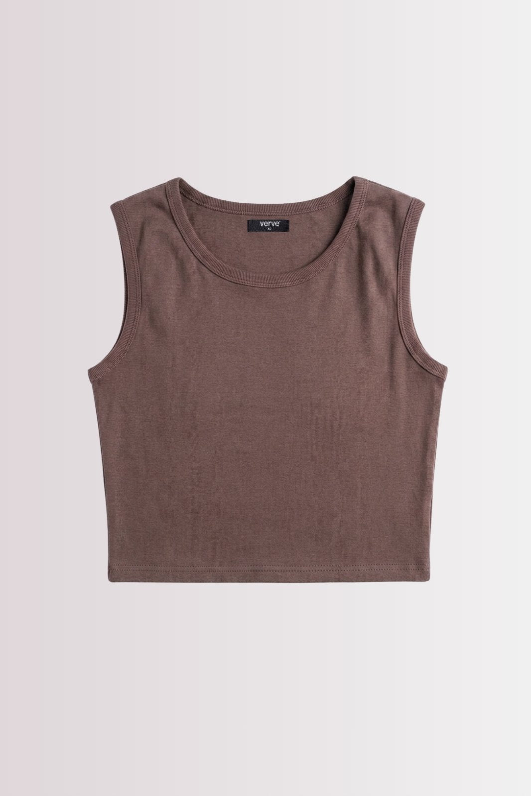 SCOOP NECK CROP TANK