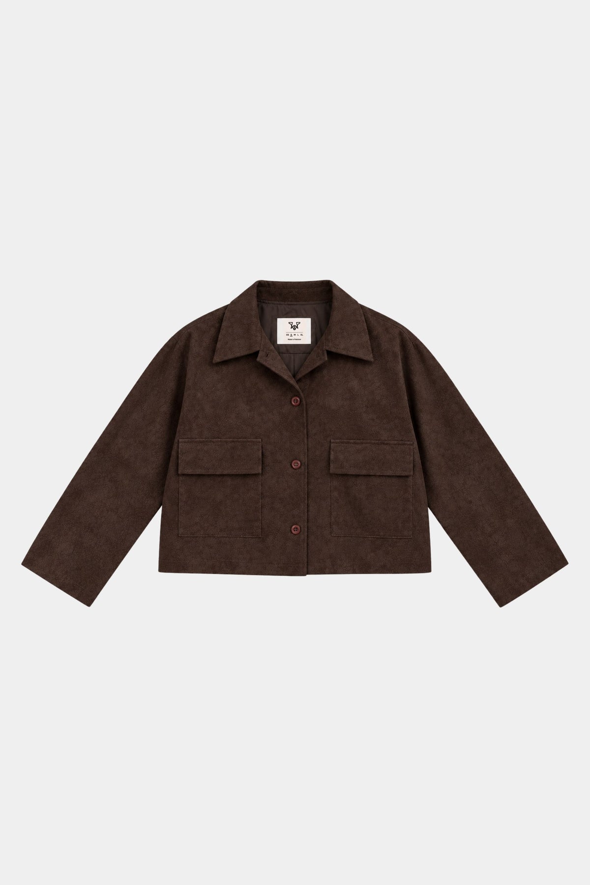 STRUCTURED CROC JACKET