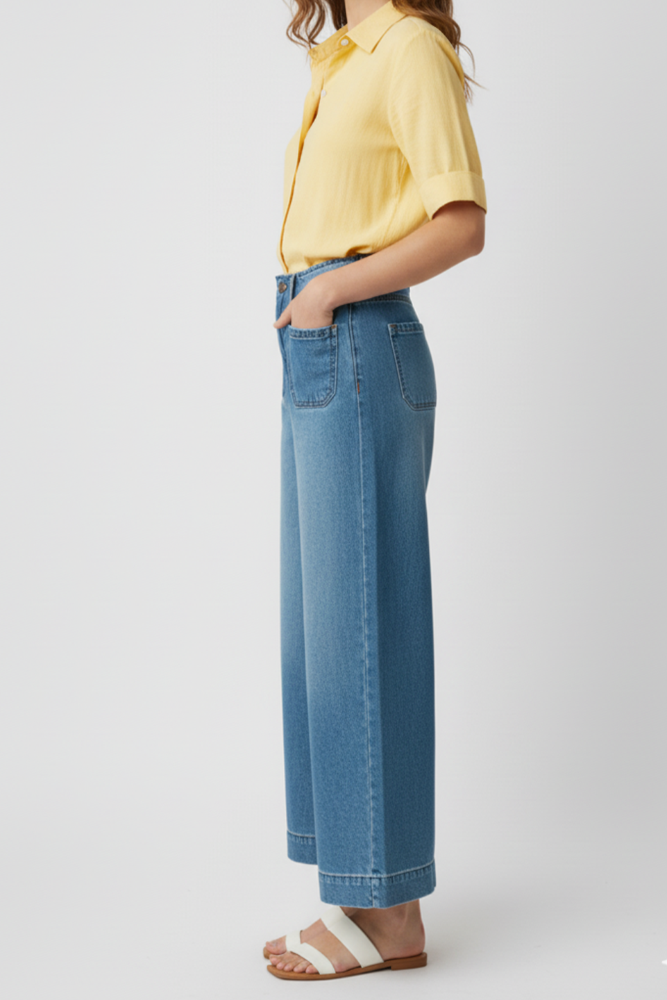 WIDE LEG DENIM