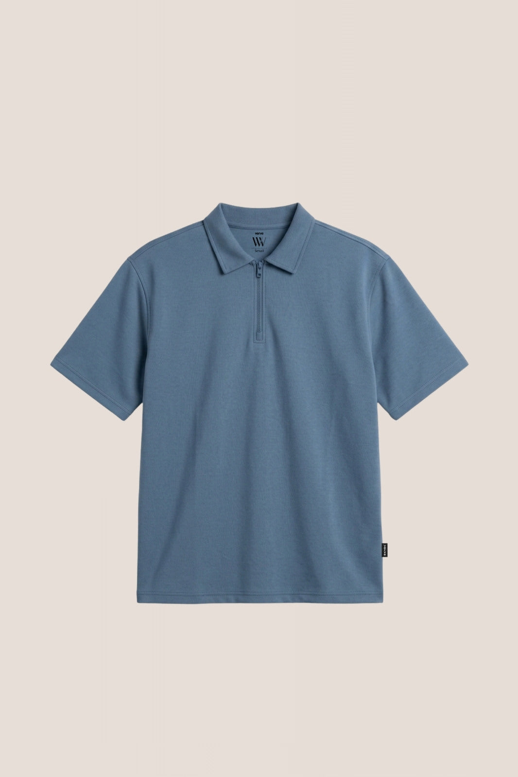 MEN'S ZIP POLO – SCUBA