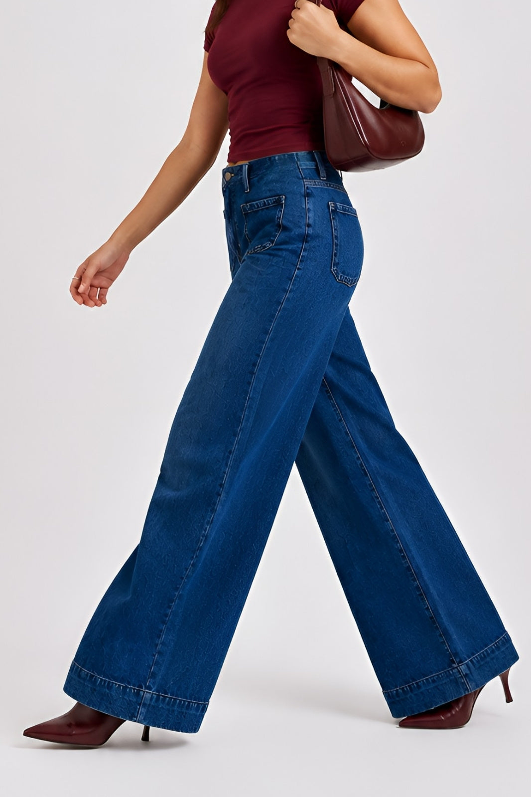 WIDE LEG DENIM