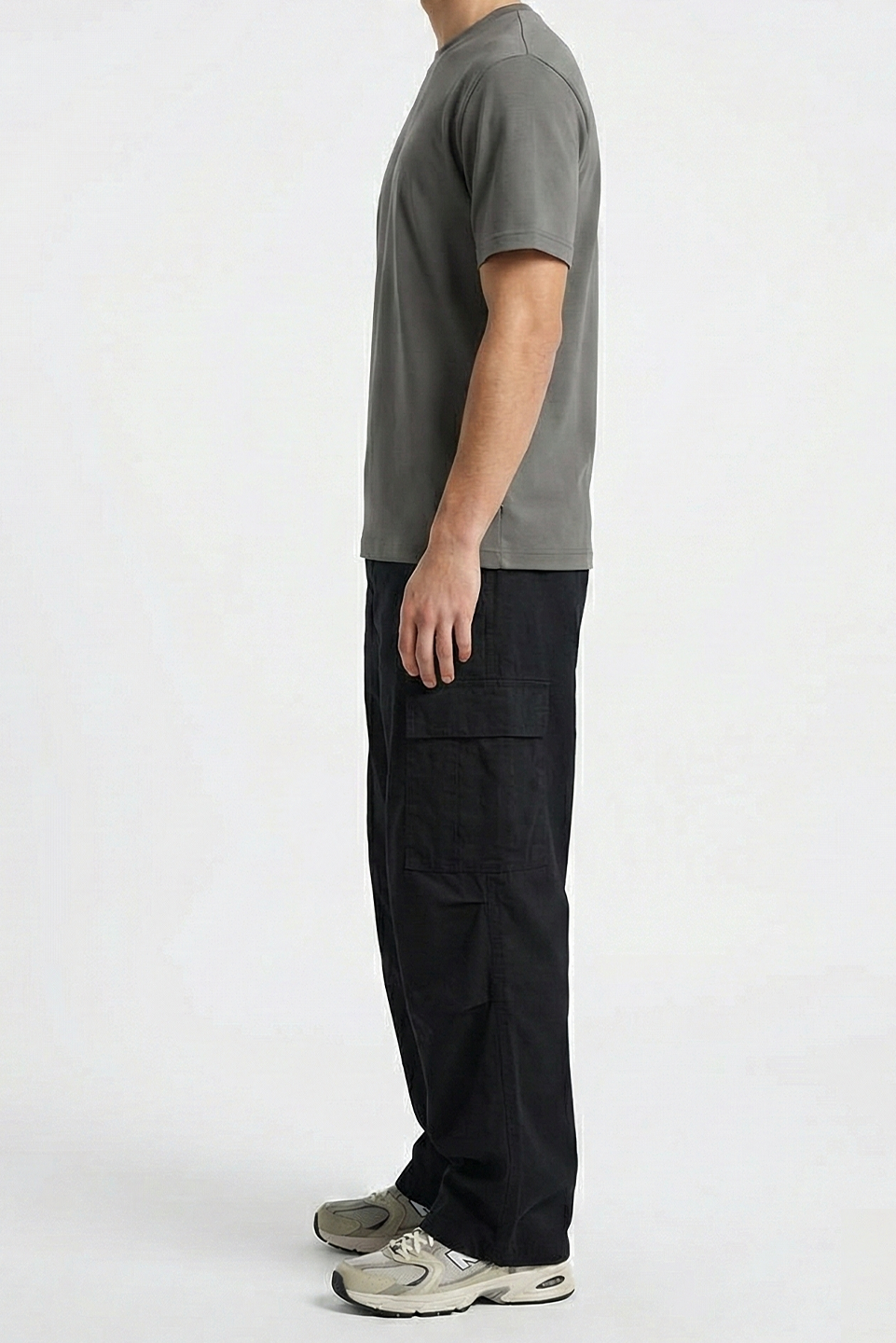 CLASSIC REGULAR TEE - CHARCOAL GREY