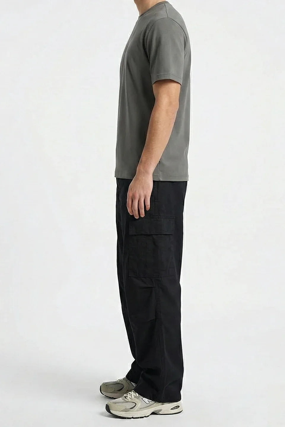 CLASSIC REGULAR TEE - CHARCOAL GREY