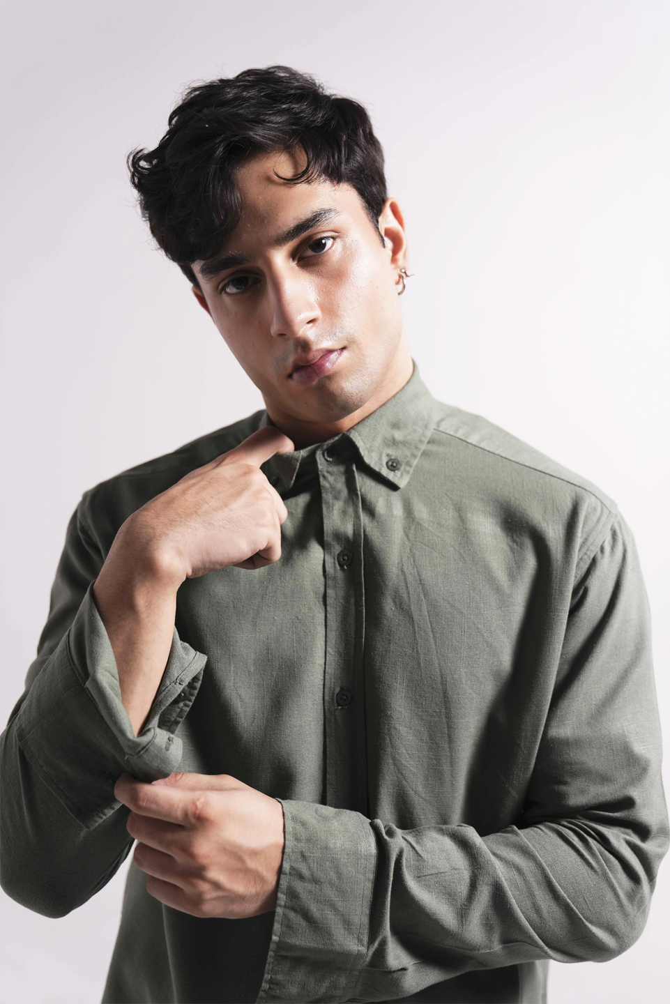 COTTON  BUTTON DOWN SHIRTS