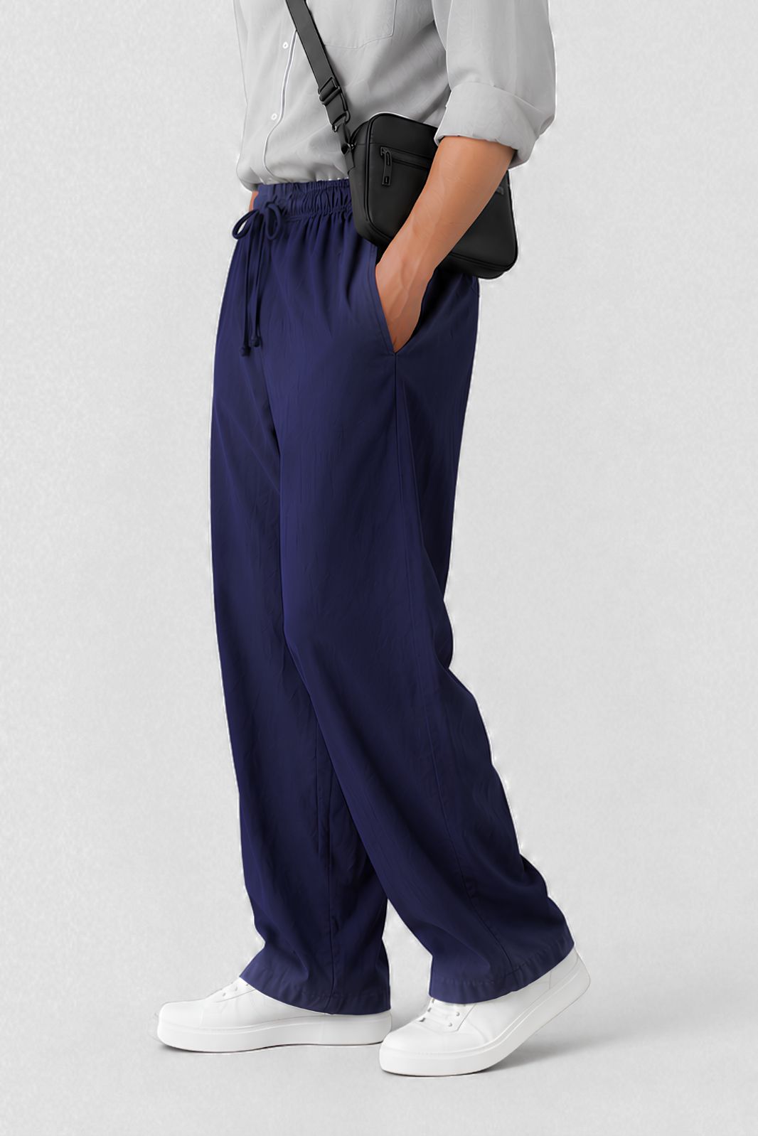 RELAXED LINEN TROUSERS
