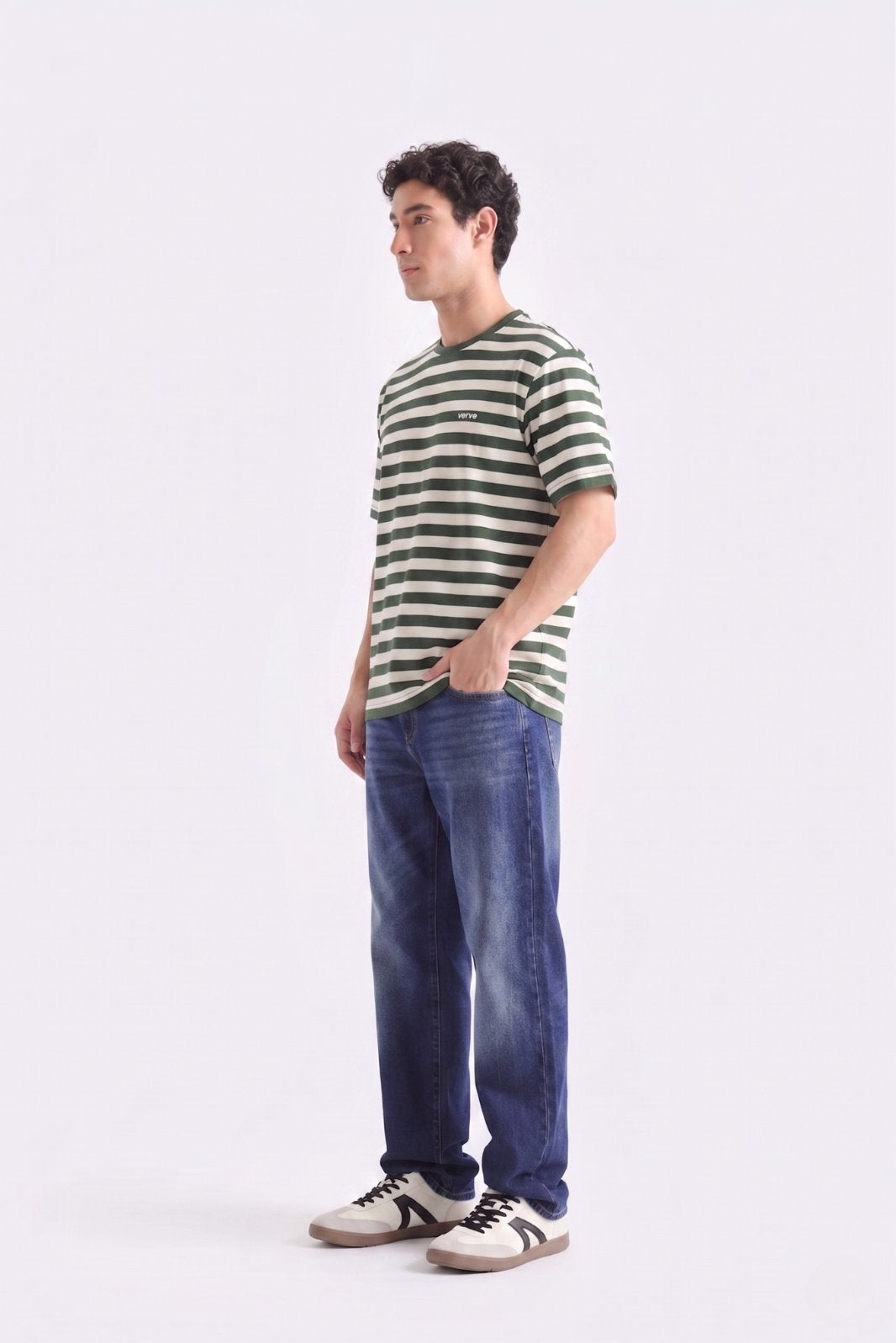 VERVE CLASSIC STRIPE TEE