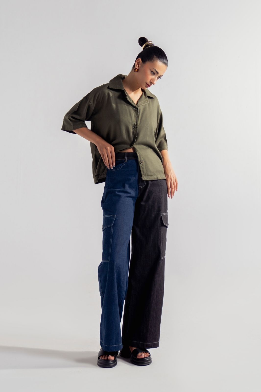 RELAXED FIT RESORT SHIRT GREEN