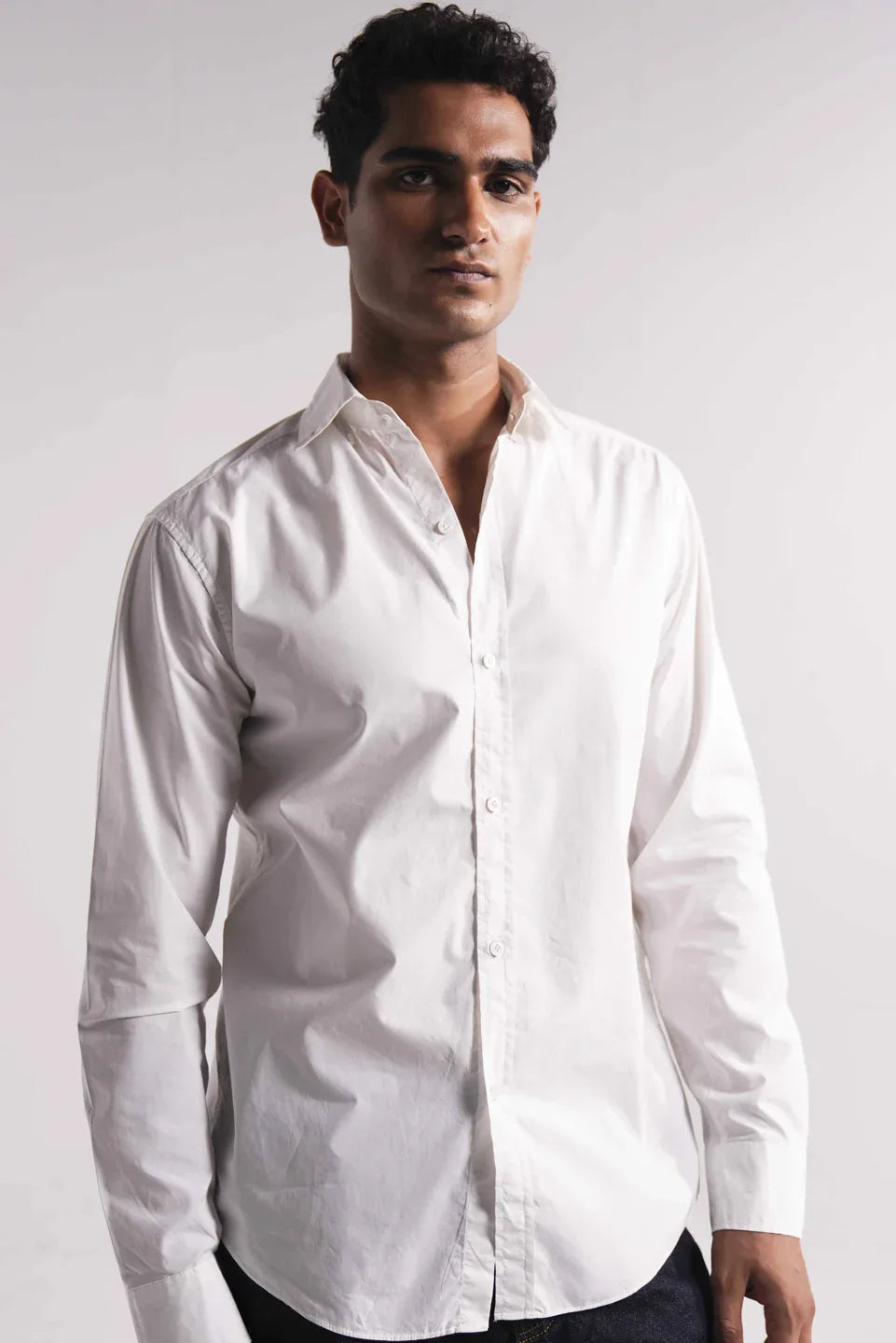 White button down shirt