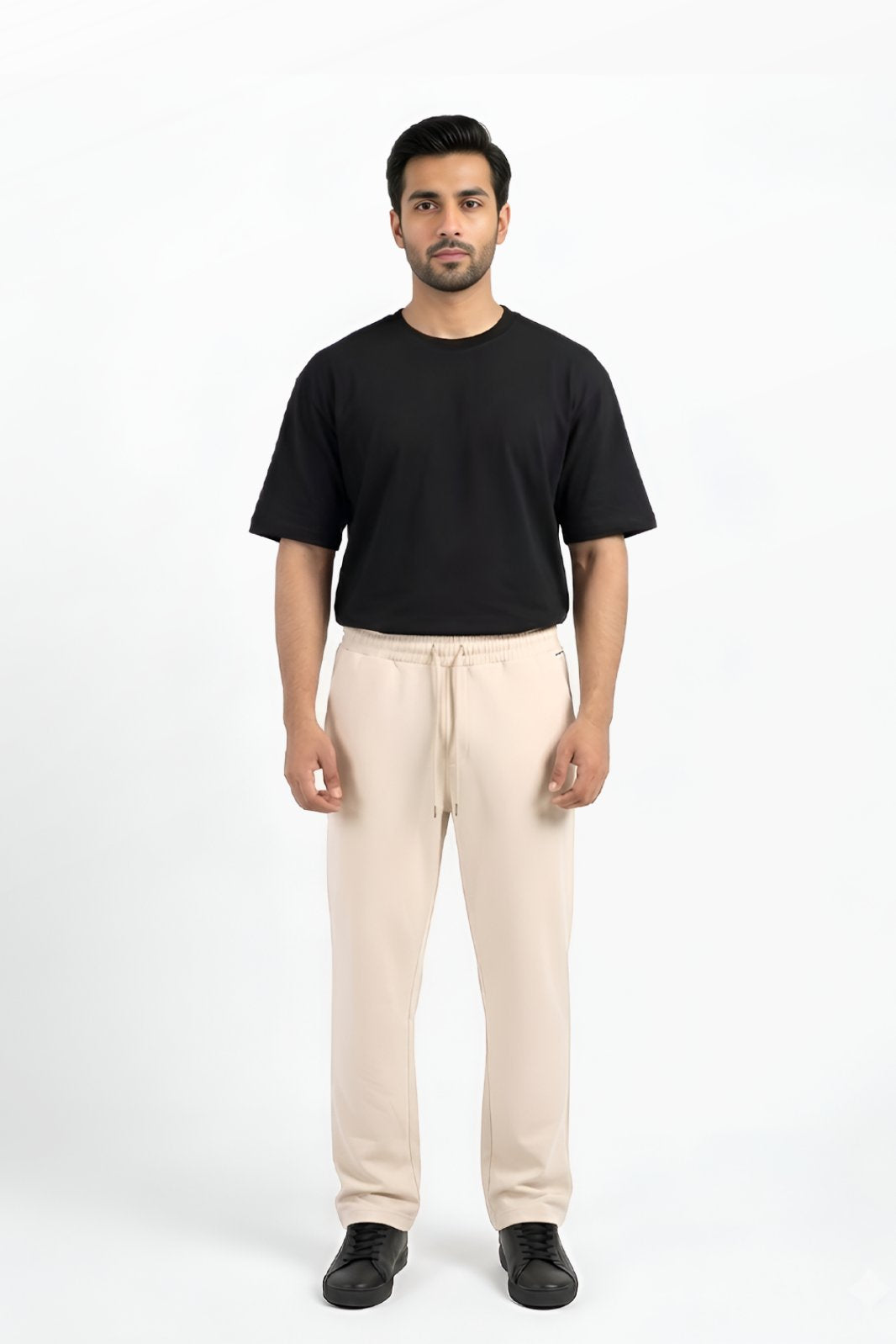 STRAIGHT LEG INTERLOCK TROUSERS