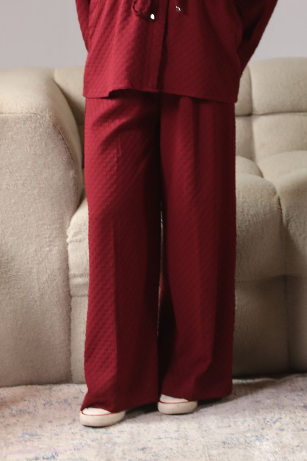 TEXTURED LOUNGE SET