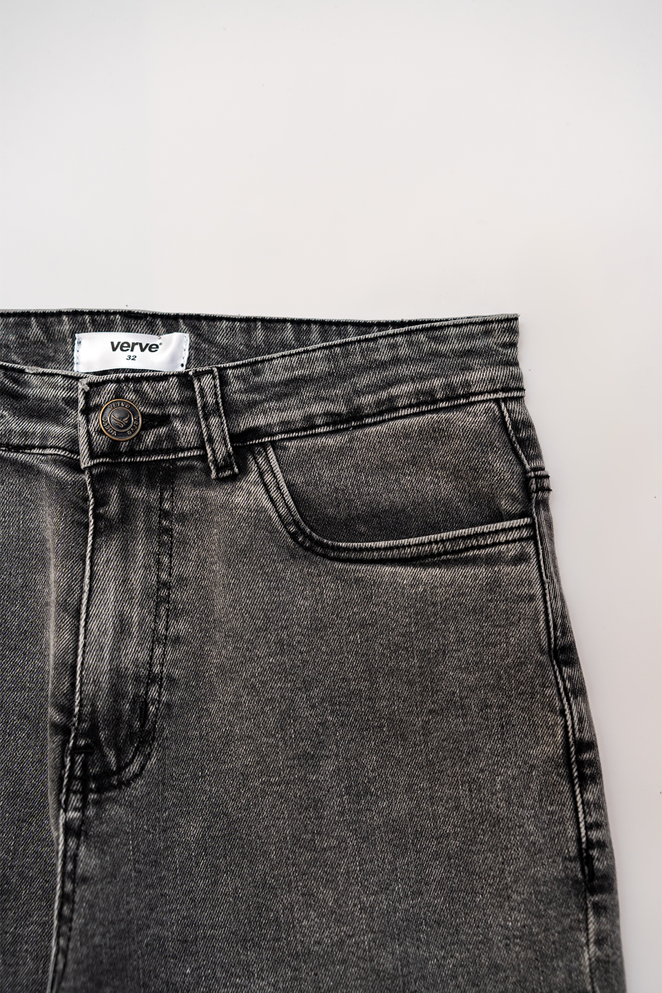 PANELLED STRAIGHT FIT DENIM