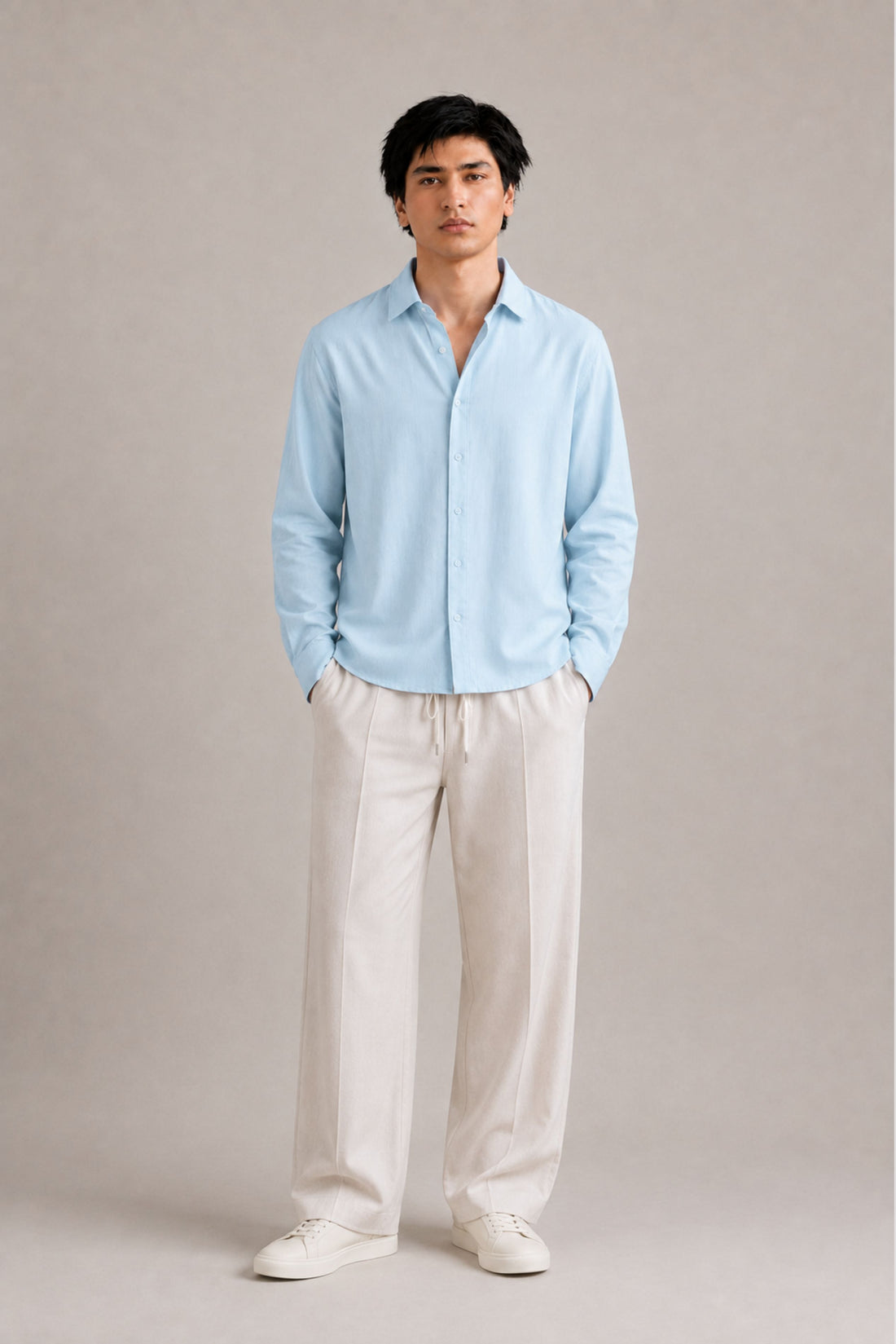 BOXY CROPPED SHIRT