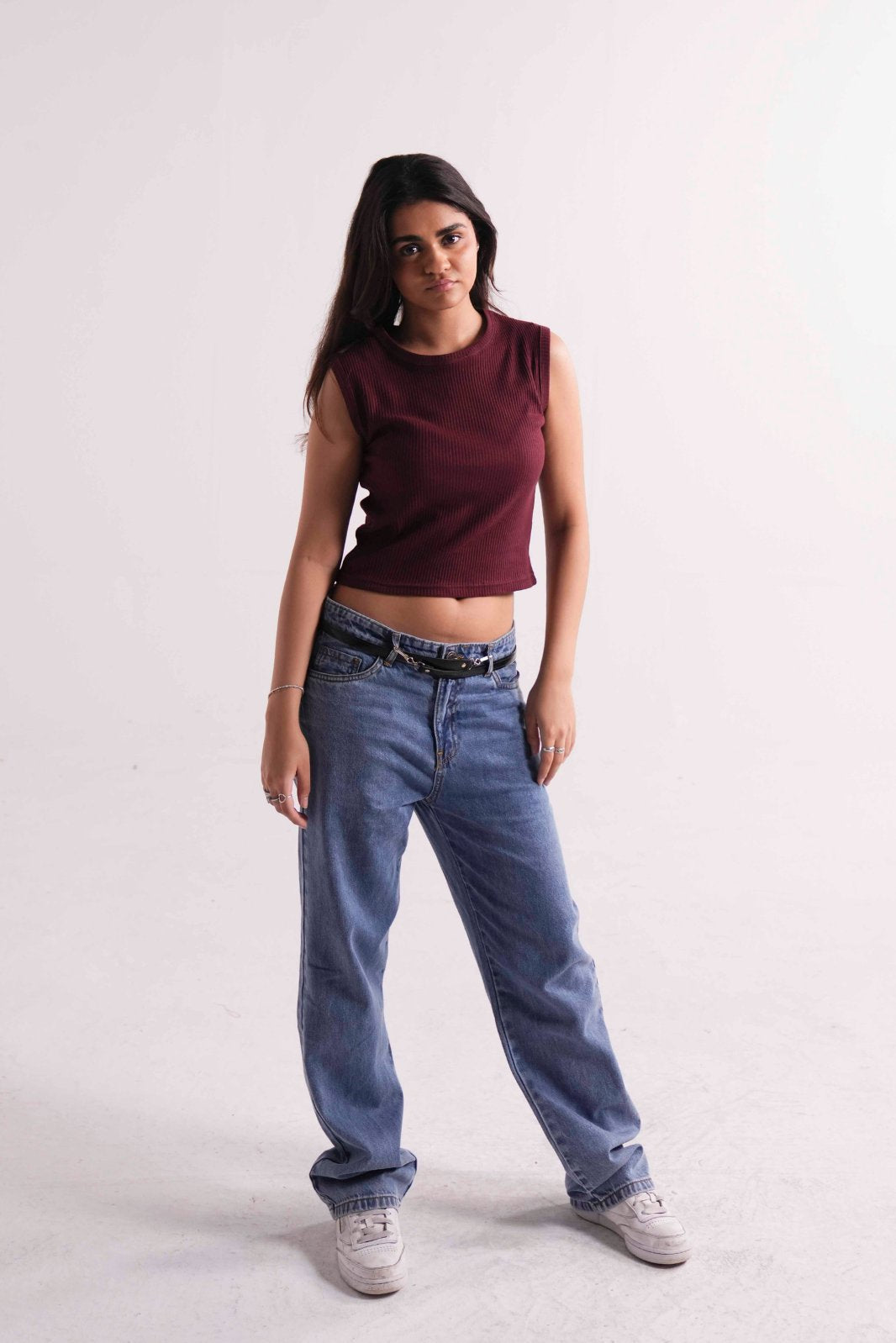 RIBBED SLIM-FIT TANK TOP