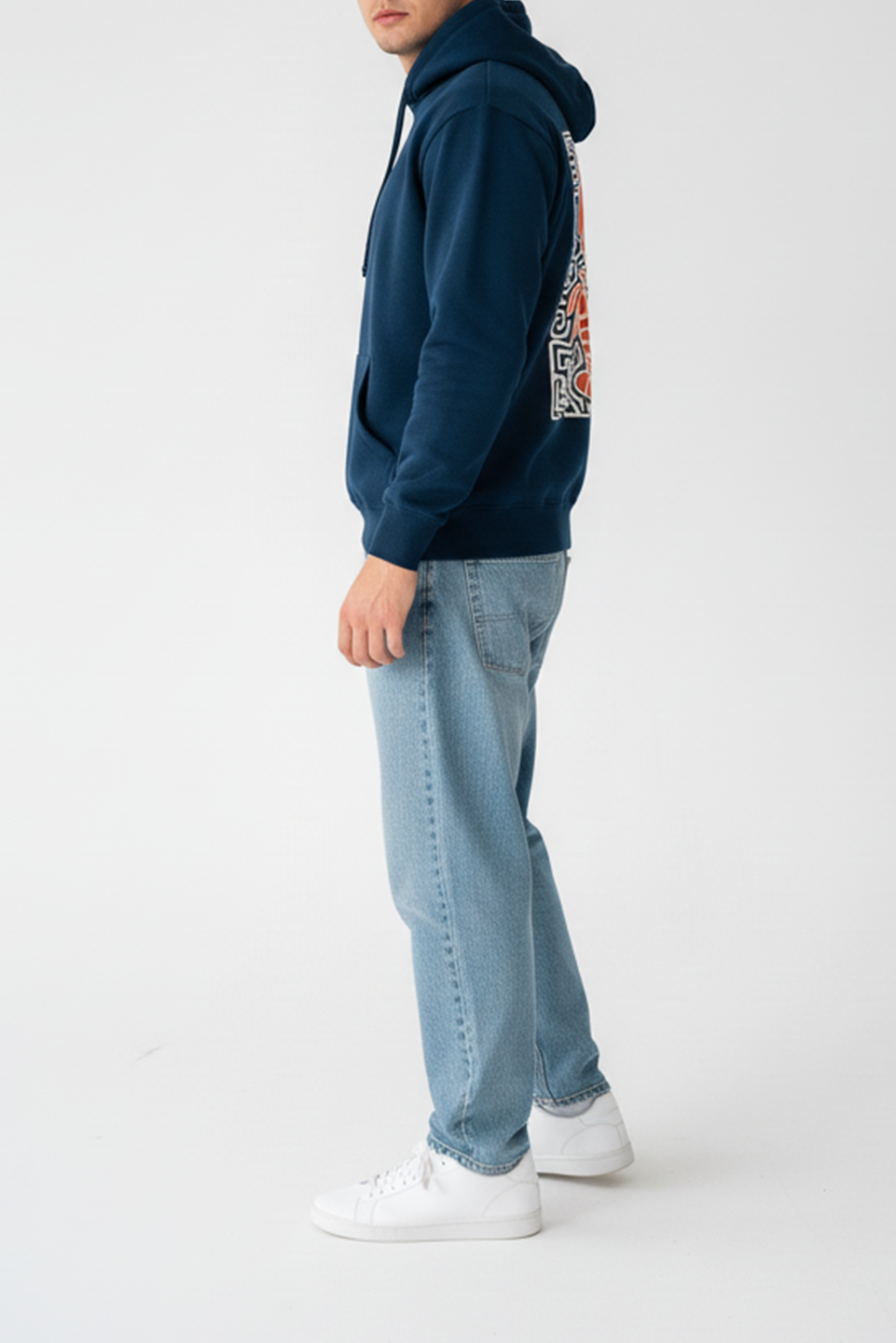 BLUE LOBSTER MAZE HOODIE